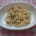 momoyoco's cooksnap of when they made ♡【離乳食】後期　ふわっとチャーハン♡.