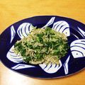 misakkki's cooksnap of when they made 豆苗とえのきの塩炒め.