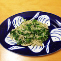 misakkki's cooksnap of when they made 豆苗とえのきの塩炒め.