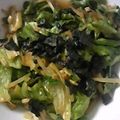 エマリア1226's cooksnap of when they made レタスのニンニク香ばし炒めサラダ.