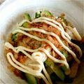 みなみんみん's cooksnap of when they made キュウリ克服☆キュウリとちくわのサラダ.