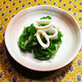 スピカ113号's cooksnap of when they made イカとピーマンの塩麴炒め.