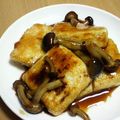 cmouse's cooksnap of when they made 豆腐と茄子のオイスターソース照り焼き.
