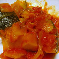☆あやぱん's cooksnap of when they made タラとかぼちゃのトマト煮.