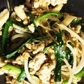 ロットちゃん's cooksnap of when they made 簡単☆豚肉とエリンギの和風チャプチェ.