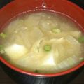 そらおのえくぼ's cooksnap of when they made 母の味*白菜と豆腐のみそ汁.