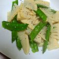 おりおん's cooksnap of when they made 筍と絹さやの塩麹炒め♪シンプル味！.