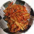 かしぐら's cooksnap of when they made ☆お弁当☆大根のきんぴら.
