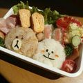 ゆゆこりん0502's cooksnap of when they made お花見デコおにぎり（ブラウン編）.