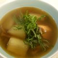 ttsuchida's cooksnap of when they made 塩じゃけと大根のスープ.