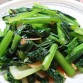 miykitchen's cooksnap of when they made 小松菜のガーリック炒め.