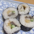 きらり流れ星's cooksnap of when they made しめサバの海苔巻き寿司.
