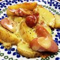 YUKIKI☆'s cooksnap of when they made 簡単！ジャガイモとウインナーのチーズ焼き.