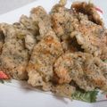 ひーゆーママ's cooksnap of when they made ゴマ香る　ふゎふゎ鶏天。.