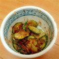 ひろベアー's cooksnap of when they made ちくわとキュウリの味噌マヨ和え.