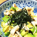 やふぁやふぁ's cooksnap of when they made ささみアボガ丼.