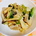 ちゅけとなしゃのママ's cooksnap of when they made 豚バラとにんにくの茎炒め.