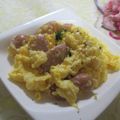 miyuki12's cooksnap of when they made お弁当に♡ウィンナー入りスクランブル.
