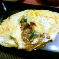 ★銀時★'s cooksnap of when they made 簡単！納豆オムレツ風.