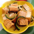 ふなここ's cooksnap of when they made ゴーヤと厚揚げの炒め物.