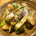 marilin36's cooksnap of when they made 簡単！茄子の金ごま味噌炒め.