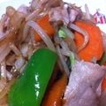 まめごま's cooksnap of when they made 彼の大好物の野菜いため！.