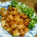 さるあかね's cooksnap of when they made 鶏から☆梅肉ソース和え.