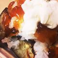 FLC留学生's cooksnap of when they made ナスの大根おろし乗せマヨポンサラダ.