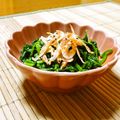 まりみぃ's cooksnap of when they made ホッとする味☆ほうれん草と桜海老の和え物.