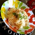 ．ｕｑ's cooksnap of when they made 梅オクラとろろのぶっかけそうめん.