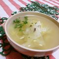 赤い電話's cooksnap of when they made 簡単♪キャベツとアンチョビのスープ.