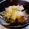 くぅ。's cooksnap of when they made めっちゃ簡単＊白菜のたいたん＊.