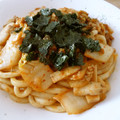 katze☆'s cooksnap of when they made ☆旨辛☆ キムチと豚ひき肉の焼きうどん.
