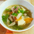 Yutanpo358's cooksnap of when they made 筍と豚肉の中華スープ.