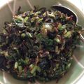 inobutan's cooksnap of when they made ご飯に合う！大根の葉っぱのふりかけ.