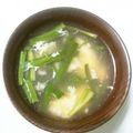 mogucco's cooksnap of when they made にらと卵の中華スープ.
