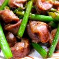 ほしぱん's cooksnap of when they made 砂肝にんにく炒め.
