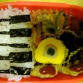 kuririka's cooksnap of when they made ♪ピアノ弁当♪超簡単なキャラ弁？.