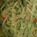 えんそく's cooksnap of when they made 超簡単！副菜にも☆胡瓜とカニカマのサラダ.