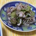 ナスりん's cooksnap of when they made ヒイカとキュウリの酢の物♪.
