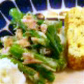 トモスケ's cooksnap of when they made とうなとツナ和え.