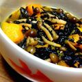 めぇ０５３１'s cooksnap of when they made かぼちゃとひじきと竹輪の煮もの.