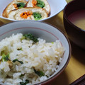 ちたん一家's cooksnap of when they made ■菜の花とあさりの炊き込みご飯■.