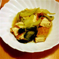 音まま's cooksnap of when they made 青梗菜と厚揚げの煮物.