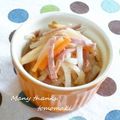 ともまき０３１３'s cooksnap of when they made 副菜に☆大根のベーコンじょうゆ和え♡.