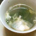 olive11's cooksnap of when they made 牛ダシダで韓国わかめスープ.