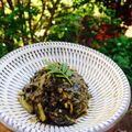 imoky's cooksnap of when they made フキの葉で美味しいゴマ味噌炒め❁.