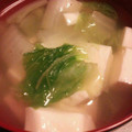 dahadruoe's cooksnap of when they made 簡単　白菜と豆腐のスープ.