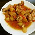 こはみおのママ✩'s cooksnap of when they made 新じゃがと鶏手羽元のこっくり煮物.