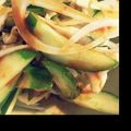 ヒィーー's cooksnap of when they made 鶏皮ときゅうりのコチュポン和え❀.
